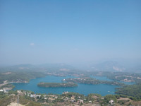 «Лучше гор могут быть только горы», поэтому вот вам ещё горизонтальный вид № 1/2 на реку Манавгат (Manavgat) и/или её водохранилища с окружающих гор.