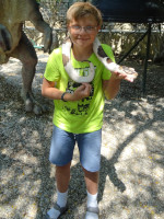 Радость, которая вот-вот сменится на… (см. следующую фотографию). 🐍