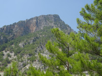 Одна из гор долины реки Манавгат (Manavgat).