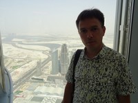 Один из видов с Бурдж Халифы, дающий понимание, что другие небоскрёбы – это просто мелюзга по сравнению с ней!